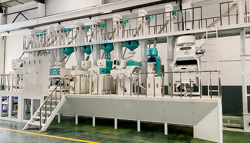Automatic Paddy Rice Processing Plant